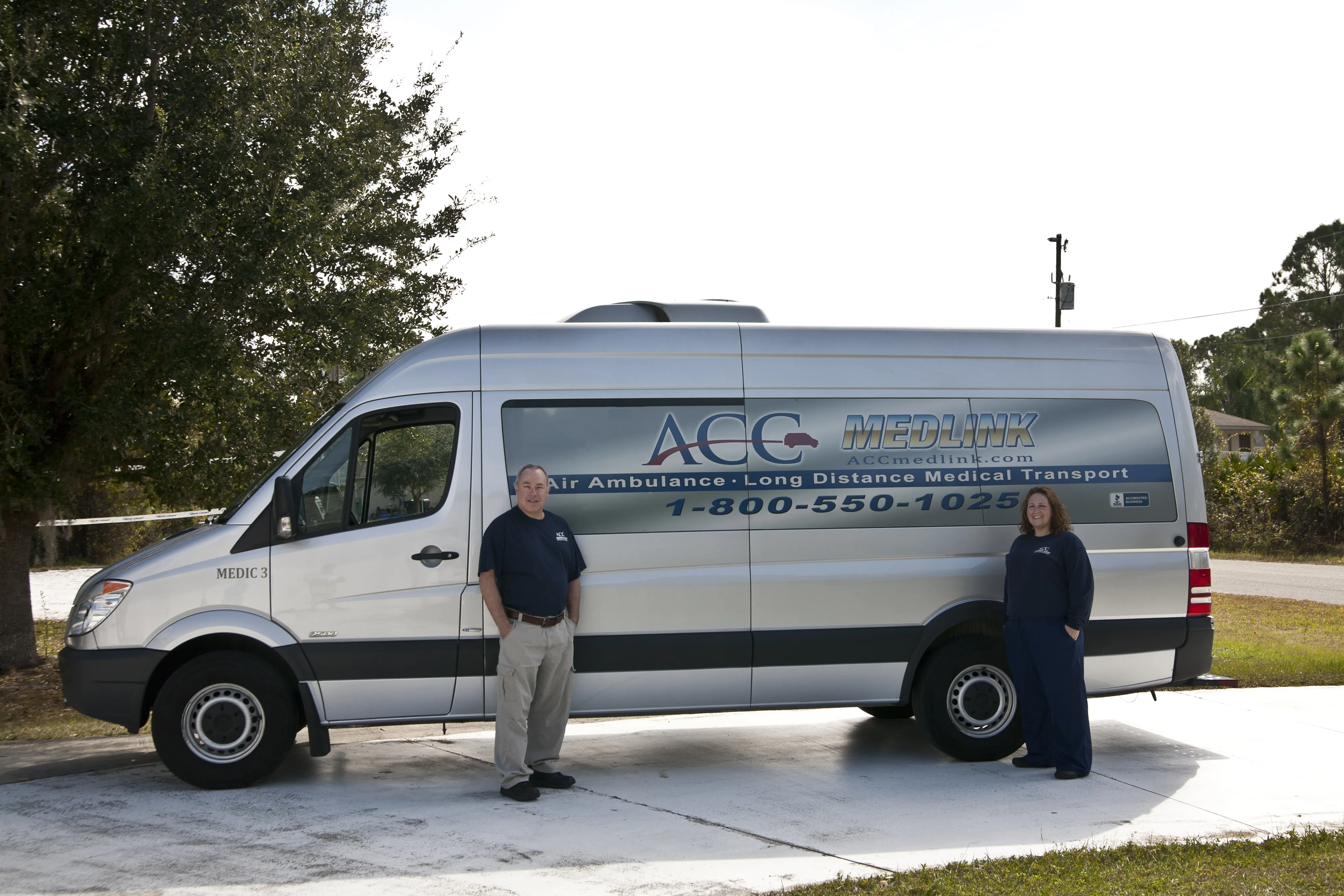 Compassionate Hospice Medical Transport Team