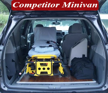 Minivans too small for medical transport