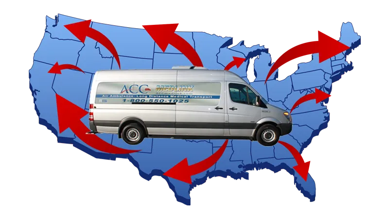 State to State Medical Transport - Nationwide medical transportation services